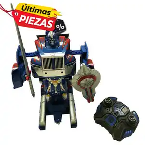 RadioShack CARRO DE CONTROL REMOTO TRANSFORMERS OPTIMUS PRIME (AZUL) oferta