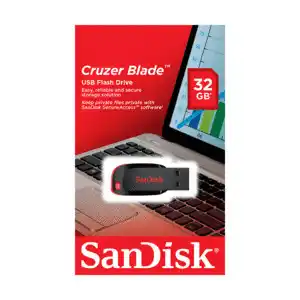 RadioShack Memoria USB Sandisk Cruzer Blade / 32 gb / Negro oferta