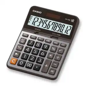RadioShack Calculadora Básica Casio DX-120B / Gris / 12 dígitos oferta