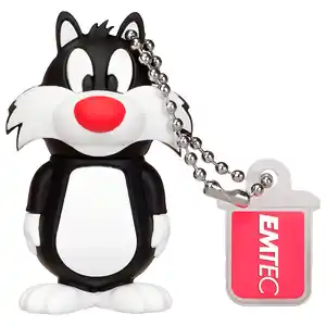 RadioShack Memoria USB Emtec Silvestre L101 / 16 gb / Negro con blanco oferta