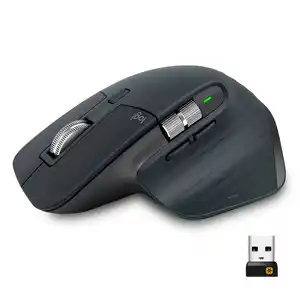 Mouse Inalámbrico Logitech MX Master 3 / Negro / Bluetooth