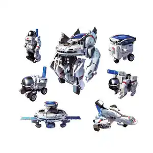 Robot Solar 7 en 1 Espacial Imori Kits / Blanco