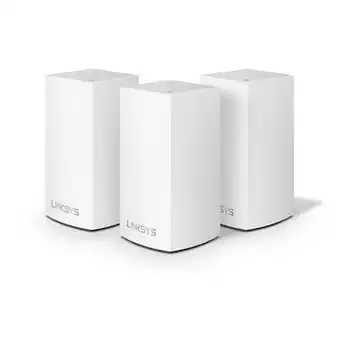 Linksys Velop Extensor de Wi-Fi Doble Banda 3 PK