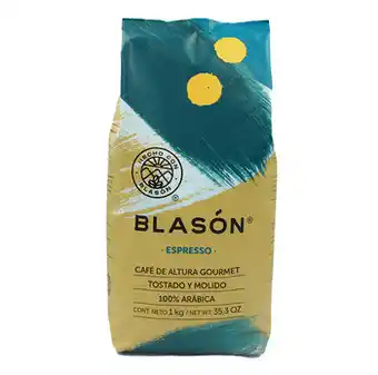Café Molido Espresso Gourmet, Blasón, 1 kg