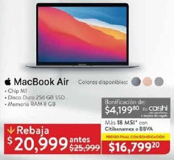 Walmart MacBook Air oferta
