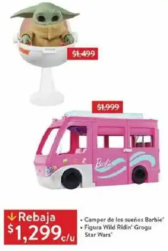 Camper de los Sueños Barbie, Figura Wild Ridin Grogu Star Wars
