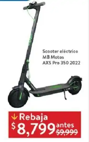Scooter Elétrico MB Motos AXS Pro 350 2022
