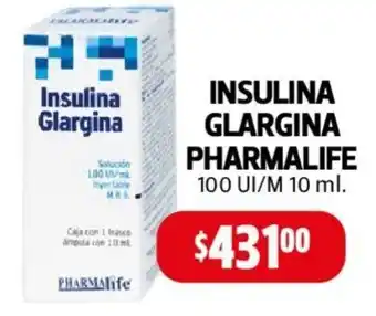 Insulina Glargina Pharmalife 10ml