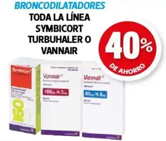 Toda la Línea Symbicort Turbuhaler o Vannair