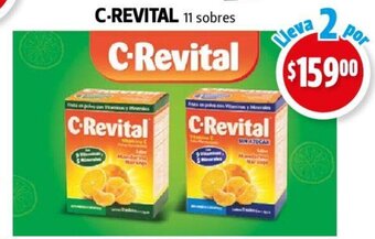Farmacias Guadalajara C-Revital 11 sobres oferta