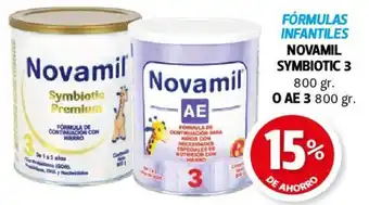 Farmacias Guadalajara Novamil Symbiotic 3 800g o AE 800gr oferta