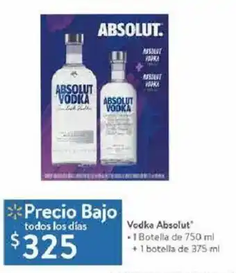 Walmart Absolut Vodka oferta