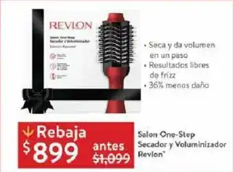 Walmart Revlon Salon One-Step Secador y Voluminizador oferta