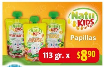 Farmacias Guadalajara Natu Kids Papillas 113 gr oferta