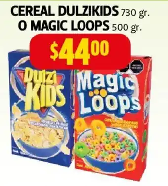 Dulzikids o Magic Loops Cereal