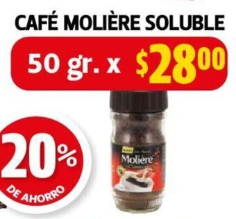 Farmacias Guadalajara Moliere Soluble 50gr oferta