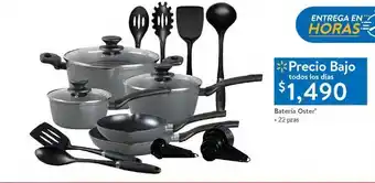 Walmart Batería de cocina oster oferta