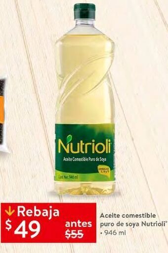 Walmart Aceite nutrioli 946ml oferta