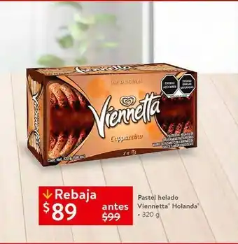 Walmart Pastel helado viennetta holanda 320g oferta