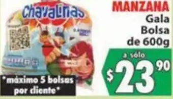 Manzana Gala Bolsa de 600g
