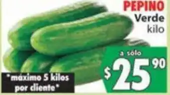 Pepino Verde