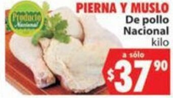 Pierna y Muslo de Pollo Nacional
