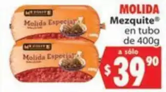 Molida Mezquite en Tubo de 400g