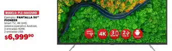DelSol Pantalla 50" pioneer oferta