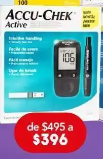 Farmacia San Pablo Accu-chek glucómetro active kit 1 pieza caja oferta
