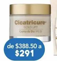 Cicatricure gold lift crema de día con fps30 reduce arrugas 50 ml caja