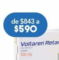 Farmacia San Pablo Voltaren retard 20 grageas caja diclofenaco sódico 100 mg oferta
