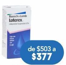 Farmacia San Pablo Loterex 5 ml suspensión gotero etabonato de loteprednol 5 mg oferta