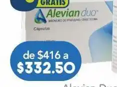 Farmacia San Pablo Alevian duo 16 cápsulas caja bromuro de pinaverio 100 mg dimeticona 300 mg oferta