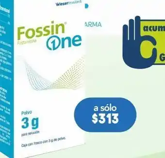 Farmacia San Pablo Fossin one 3 g solución frasco fosfomicina 3 g oferta