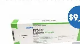Prolia inyección 1 pieza jeringa denosumab 60 mg