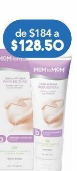 Farmacia San Pablo Mom to mom crema antiestrías b 250 ml crema tubo oferta