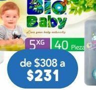 Farmacia San Pablo Bio baby pañales unisex etapa 5 40 piezas bolsa oferta