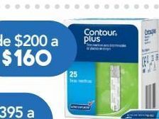 Farmacia San Pablo Contour plus diabetes tiras reactivas 25 piezas caja oferta