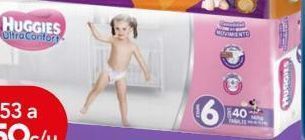 Farmacia San Pablo Huggies ultraconfort pañales para niña etapa 6 40 piezas bolsa oferta