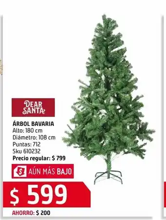 Sodimac Homecenter Arbol 180 712 rama bavaria verde oferta