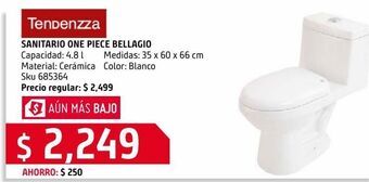 Sodimac Homecenter Sanitario wc one piece bellagio oferta
