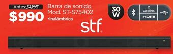 Chedraui Barra de sonido sft oferta