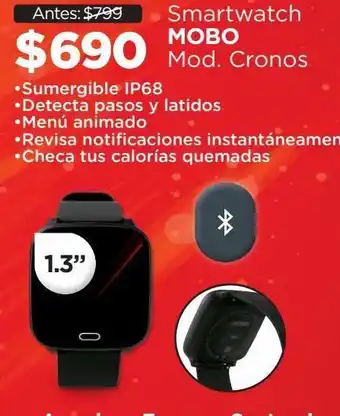 Chedraui Smartwatch mobo oferta