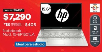 Chedraui Notebook hp oferta