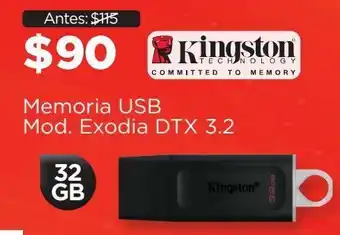 Chedraui Memoria usb kingston oferta