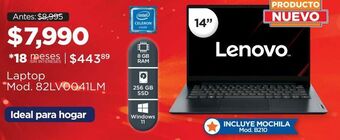 Chedraui Laptop lenovo oferta