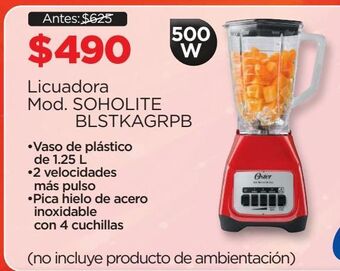 Chedraui Licuadora oster oferta