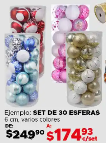 Set de 30 Esferas
