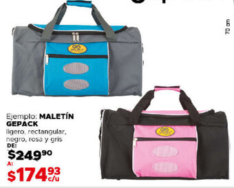 DelSol Maletín Gepack oferta