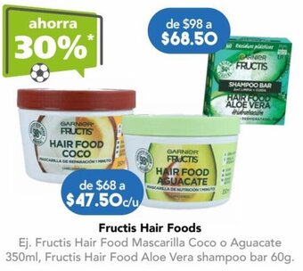Farmacia San Pablo Fructis Hair Foods oferta